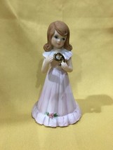 Excellent Growing up Girls from Enesco Brunette Age 9 Figurine 4 3/4”  - $19.99