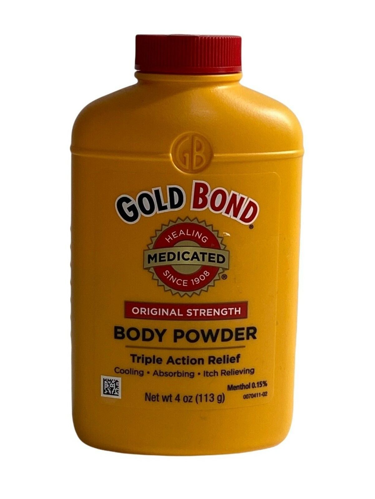 1 Gold Bond Body Powder Original Strength Medicated With Talc Talcum ...