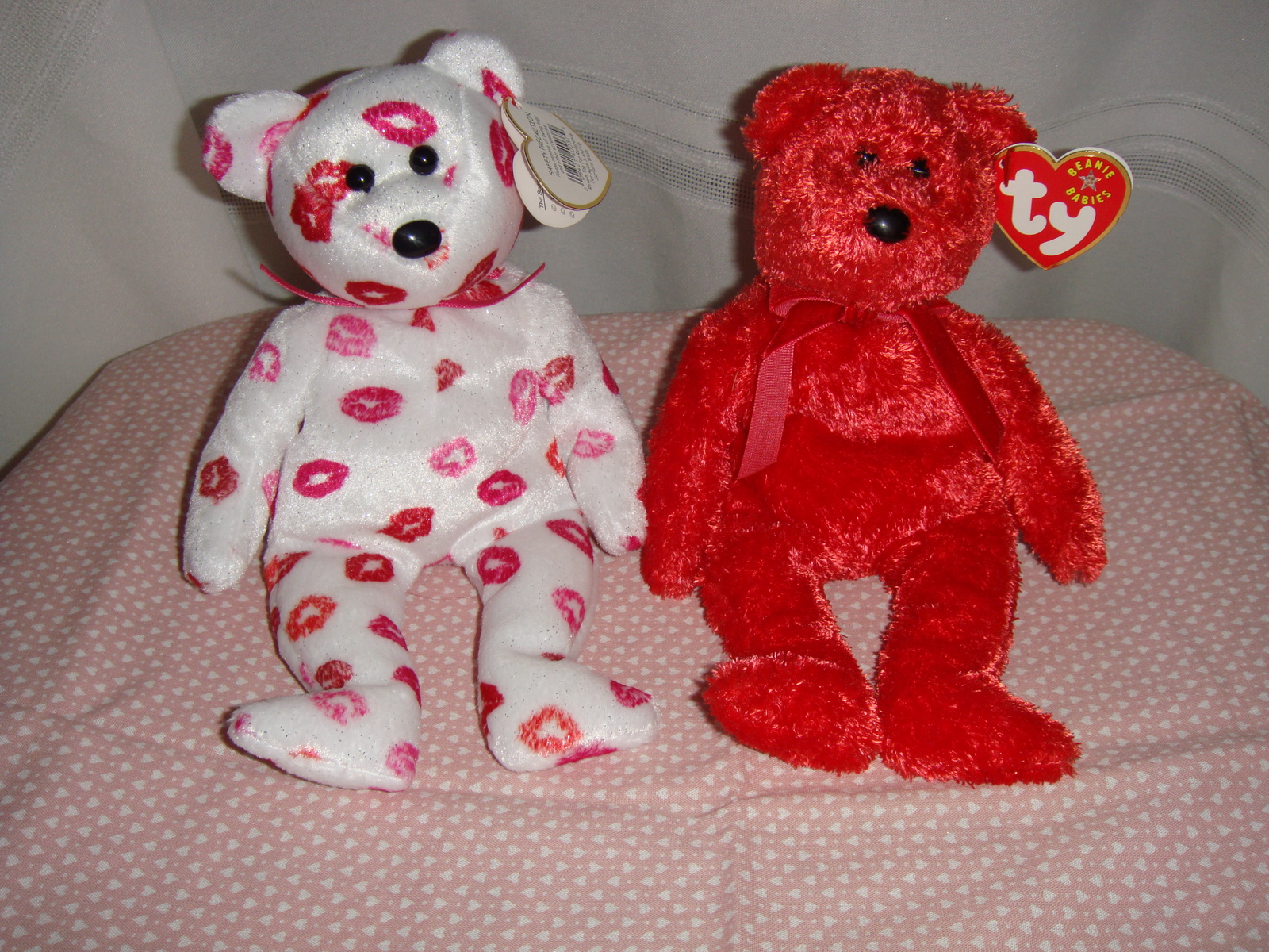 Ty Beanie Babies Kissy & Sizzle Retired