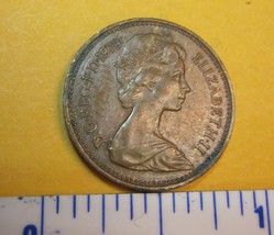 Elizabeth Ii D.G.Reg.F.D. 1 New Penny 1979 - $3.00