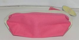 Viv and Lou M715VLHTPK Pink Sullivan Collection Canvas Cosmetic Bag image 3