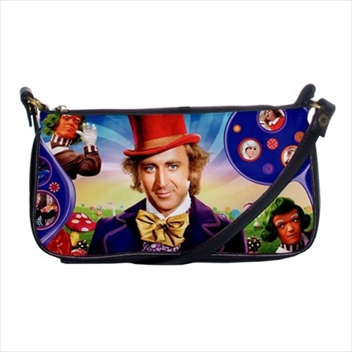 Shoulder clutch bag willy wonka the chocolate factory gene wilder ...