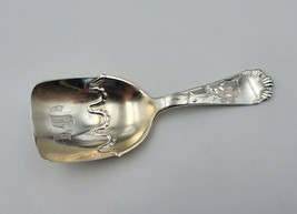 Tea Caddy Spoon Victoria No. 80 by Wood &amp; Hughes Sterling Silver Flatwar... - $206.91