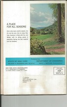 ORIGINAL Vintage 1968 New York Vacationlands Tourist Guide Book image 2