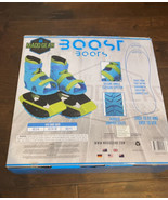Madd Gear Boost Boot Kid&#39;s US Size 3 to 6 Christmas Gift Blue Green - $34.97