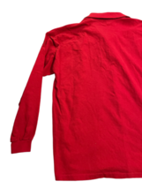 Vintage Red Carmel Polo Club Long Sleeve Shirt Made in USA Cotton Men Sz XL Golf image 7