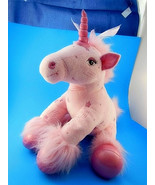 Pink Unicorn Build A Bear 12.5 inches Sparkles &amp; stars - $17.81