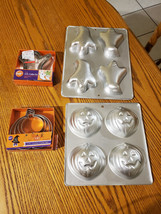 Halloween Kitchen Items - Cookie Cutters ~ Wilton Cake Pans Ghosts and Pumpkins - $3.88+