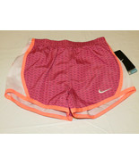 Nike Dri Fit youth girls active 6 Running shorts 36A005-AA6 Pink Pow NWT*^ - $14.20