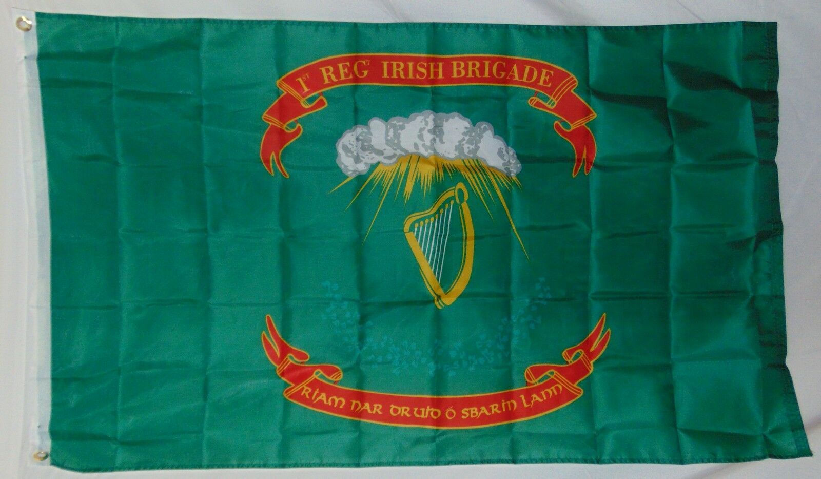 United States 1st Regiment Irish Brigade Army Flag 3 X 5 3x5 New - Flags