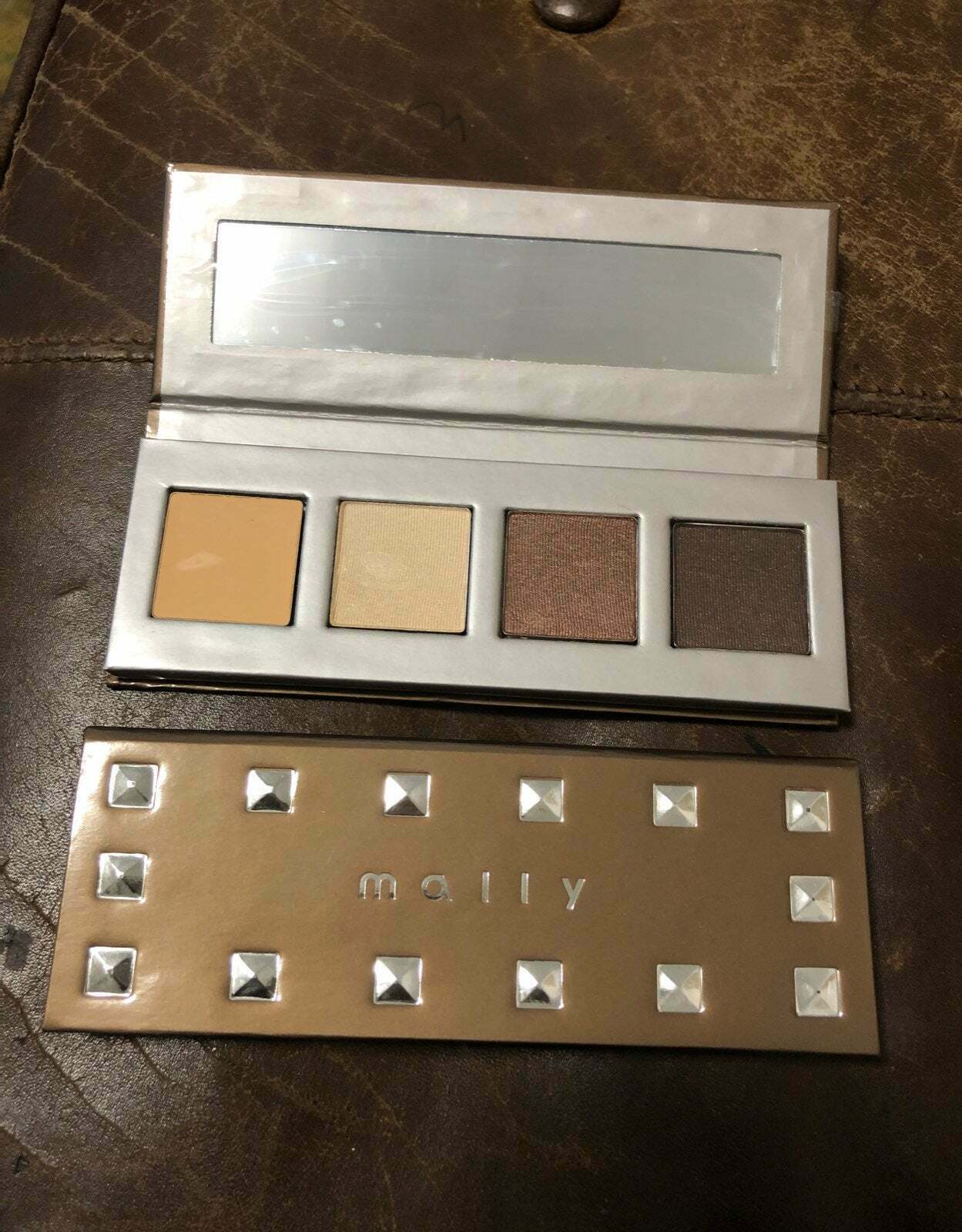 Primary image for Mally Beauty Eyeshadow Palette-SET OF 2- Romantic Brown New