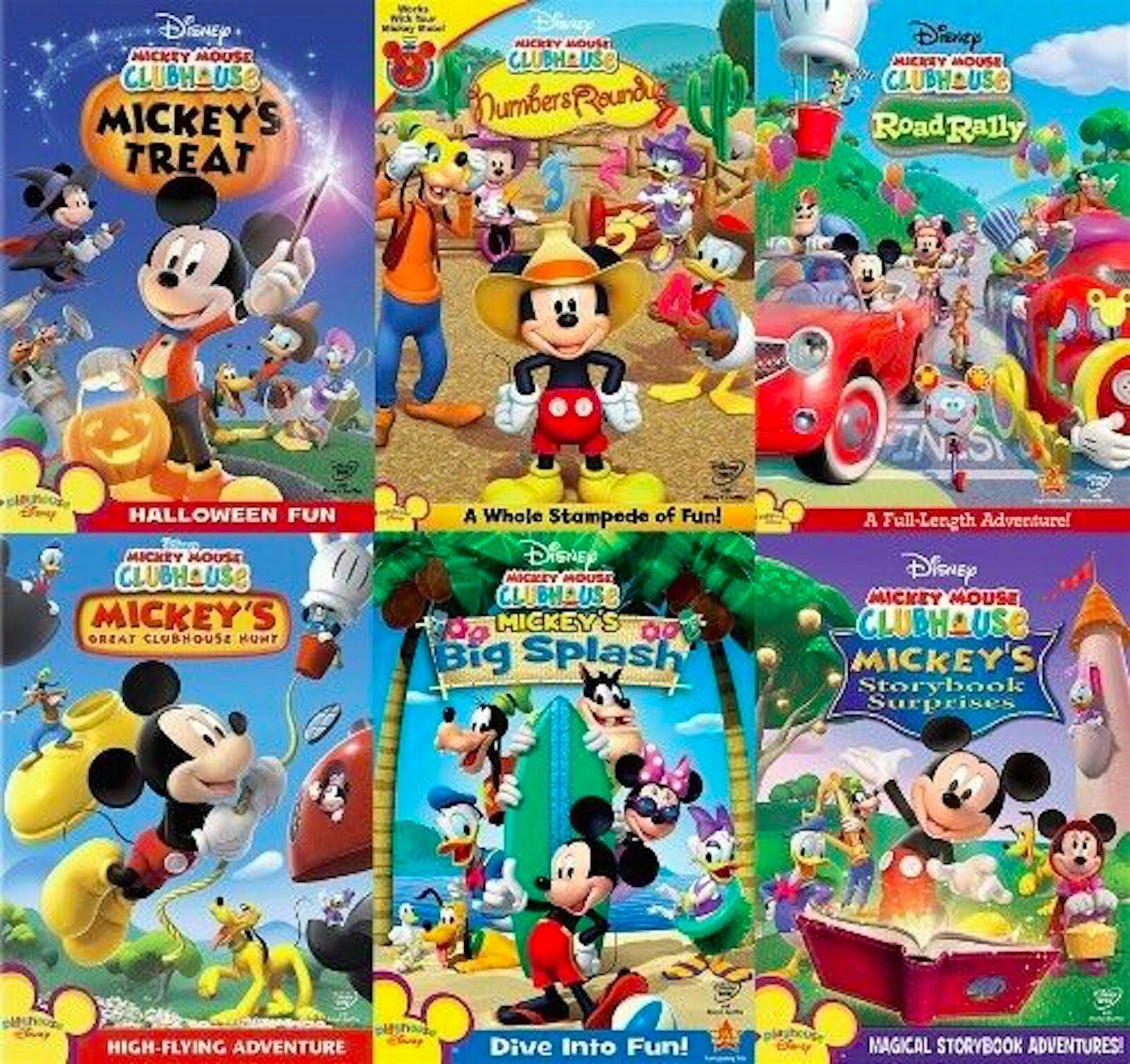 Mickey Mouse Clubhouse Dvd Lot - vrogue.co