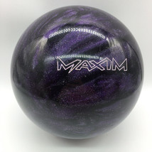 Ebonite Maxim 14lbs Purple Black Sparkle Undrilled Bowling Ball - $66.49