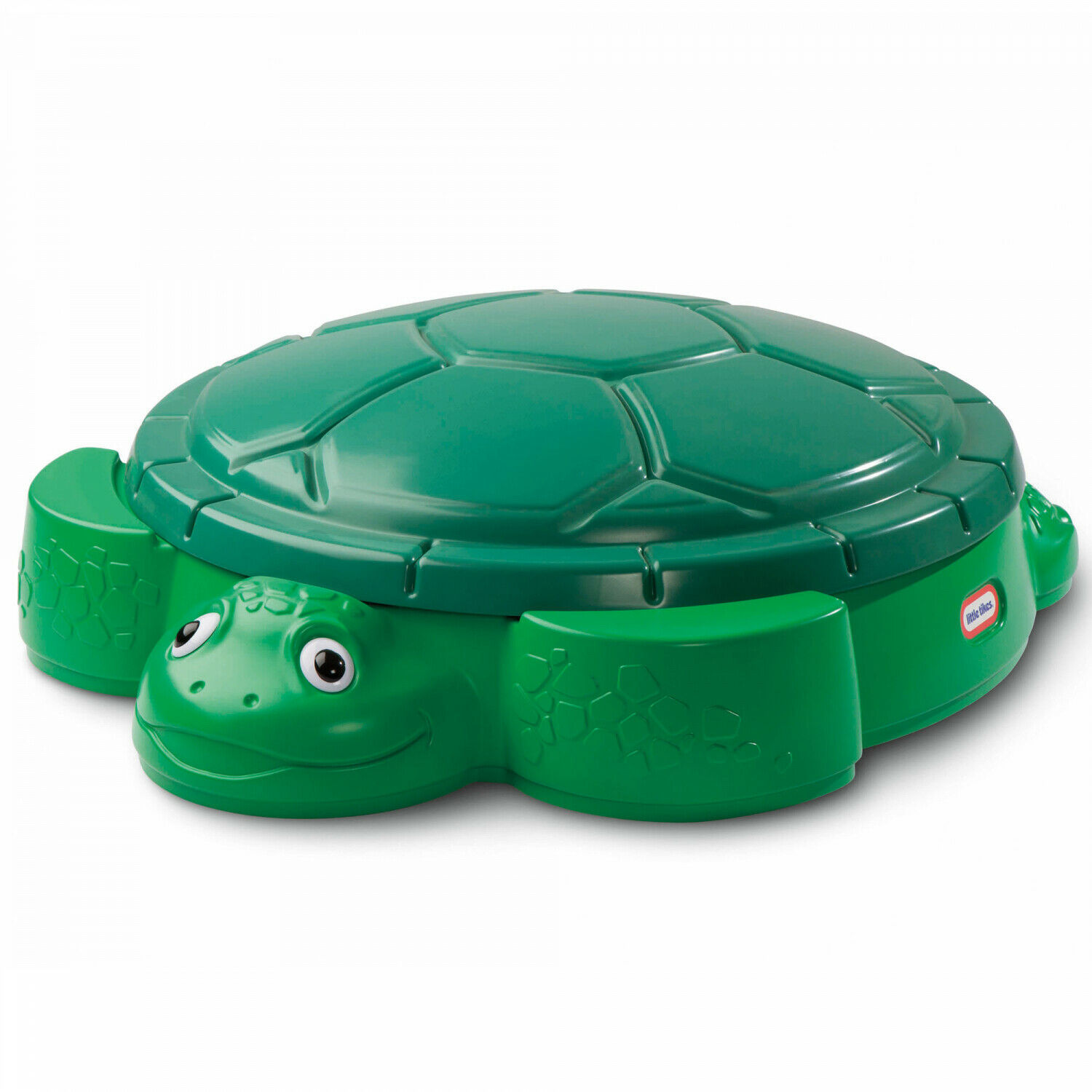 Turtle Sandbox w/ Cover Outdoor Backyard Kids Play Sand Box Play Set