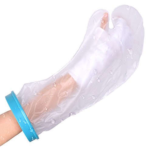 Waterproof Arm Cast Protector for Shower, Adult Short Arm Cast Cover