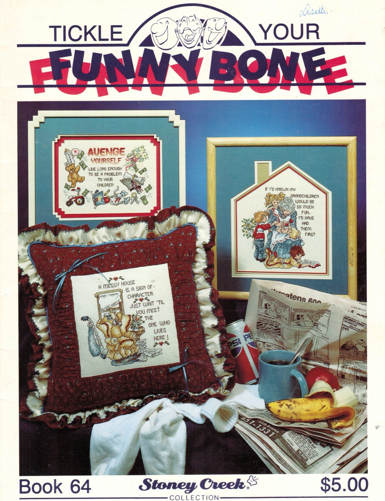 11 Humorous Tickle Your Funny Bone Sayings Grandchildren Cross Stitch