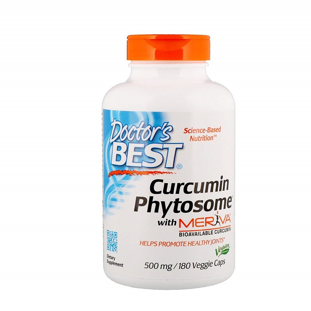 Curcumin Phytosome with Meriva Joint Support, 500 mg 180 Veggie Caps