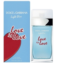 Dolce & Gabbana Light Blue Love is Love Perfume 3.3 Oz Eau De Toilette Spray image 1