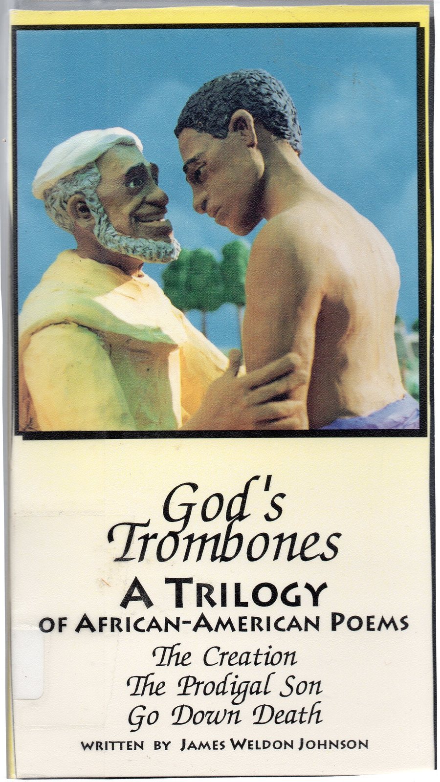 GOD's TROMBONES (vhs) claymation trilogy of African American poems, Wil
