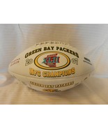 Rare Green Bay Packers 2007 NFC Champions Limited Edition Embossed Football - $297.00