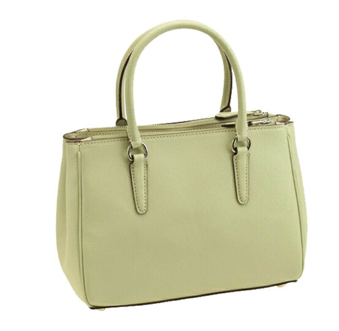 NEW Coach Mini Surrey Carryall Crossbody Bag Purse Shoulder Pale Green F44962 - Women's Handbags 