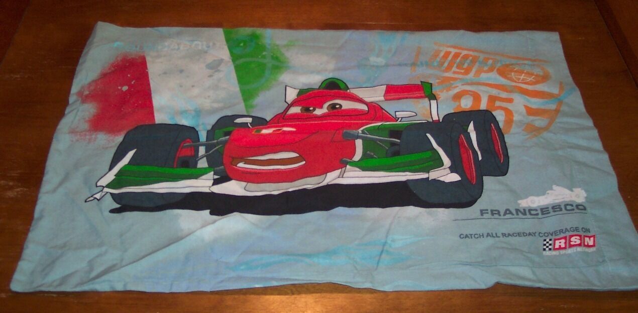 disney cars pillowcase