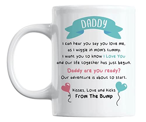 Letter from the Bump for a Soon to Be Daddy or Dad to Be Coffee & Tea Mug (11oz)