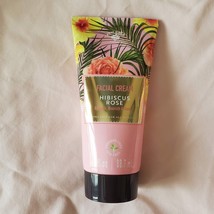 Hibiscus Rose Beauty Set, 4pc, Face Cream, Serum, Bath Fizzers, Pink Decor Tin image 4