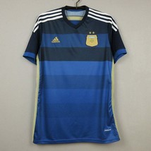 Argentina 2014 Away Retro Soccer Jersey Messi Di Maria Higuain Mascherano Jersey - $75.00