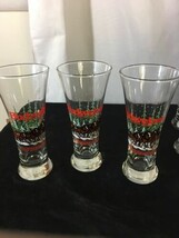 Set of 3 Vintage Budweiser Clydesdale 1992  Fluted Pilsner 12 Oz Beer Glass - $24.08