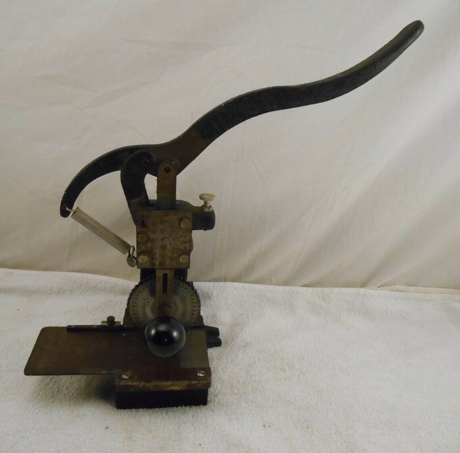 Numberall Manual Letter / Number Metal Stamping Machine Punch