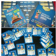 Russia 2018 World Cup Card Game + Panini Album + Poster + Magazine - $51.06