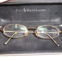 Polo Ralph Lauren Eyeglasses & Case Made Italy 130 Rl 642 G5X 47 18 2-1 Womens - $37.09