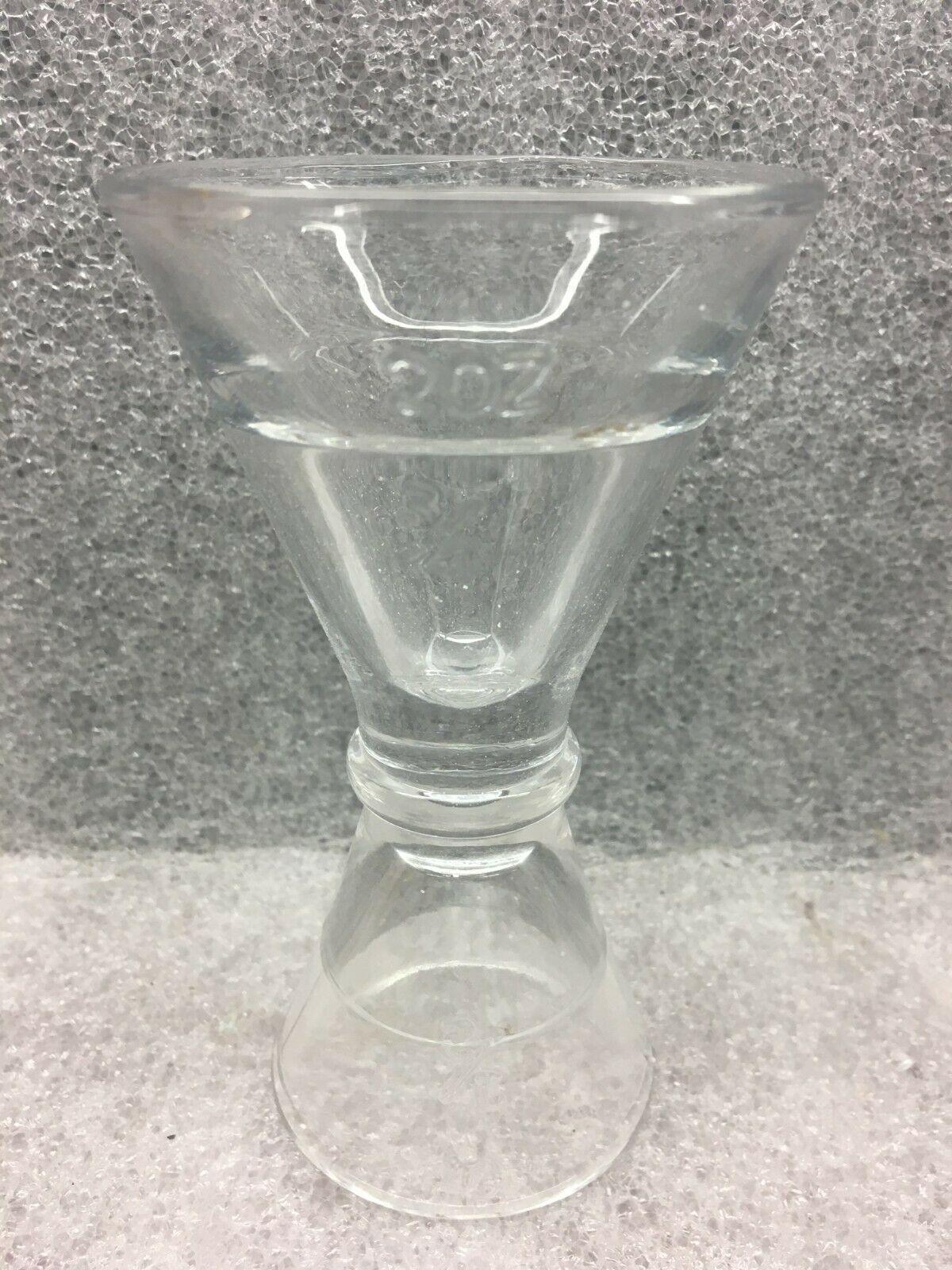 DOUBLE JIGGER GLASS SHOT EASY TO READ STANDARD AND METRIC Shot Glasses