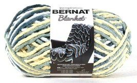 1 Yarnspirations 10.5 Oz Bernat Blanket 10885 Soft Sunshine Green Polyester Yarn