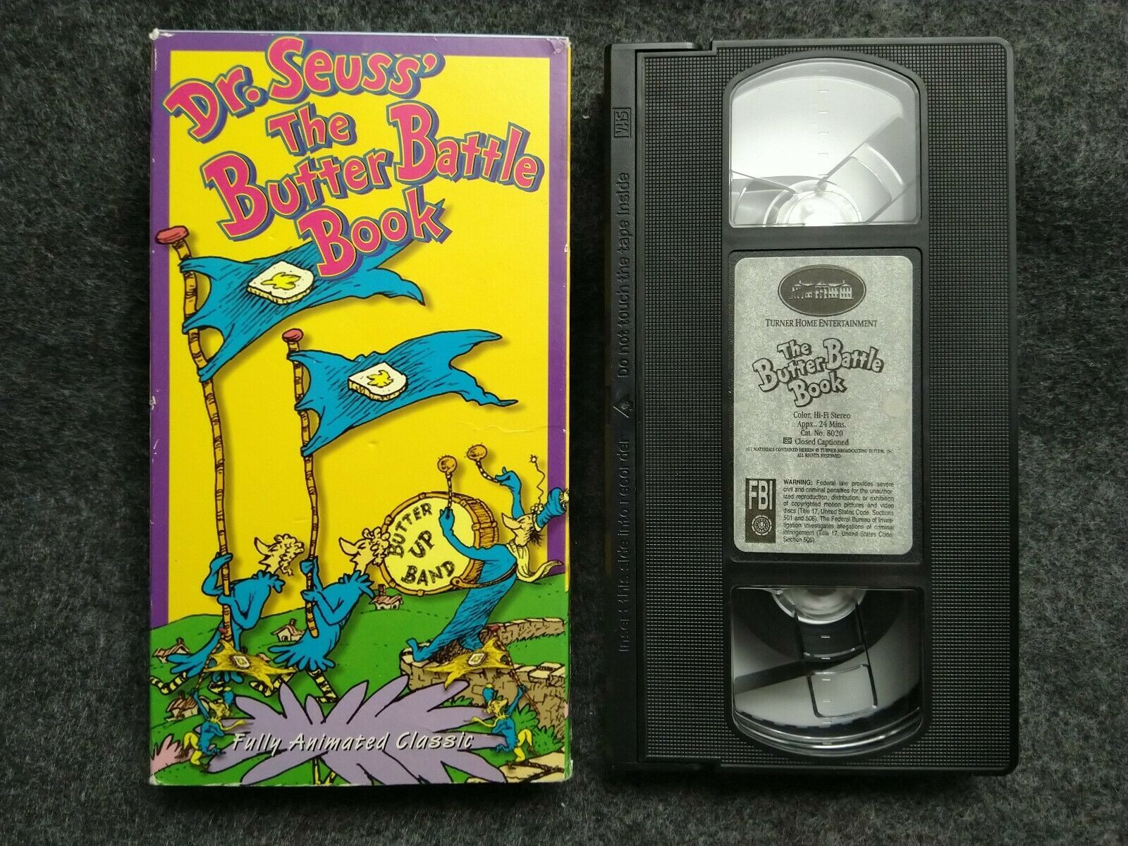 VHS Dr Seuss The Butter Battle Book (VHS, 1995) VHS Tapes