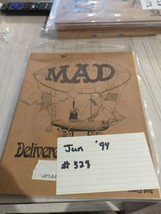 Vintage Mad Magazine - Very Nice shape - brown Mailer - June 1994 - 328 - $12.86