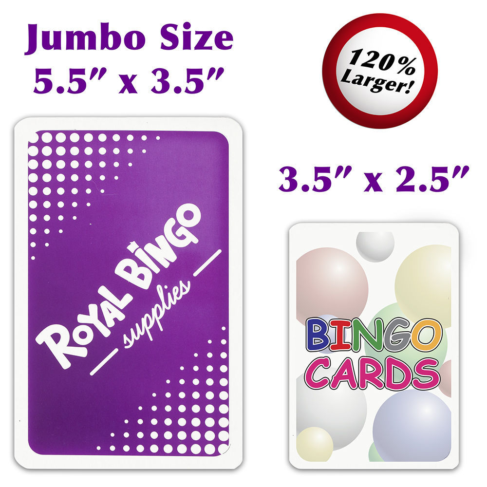 Large bingo chips for elderly