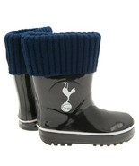 Tottenham Hotspur FC NWT Children&#39;s Wellington sock boots Spurs English ... - $29.99