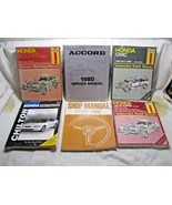 HONDA Service Manuals-OEM HONDA-Haynes-Chilton-Accord-Civic-Prelude-1978-2000 - $16.95 - $29.95