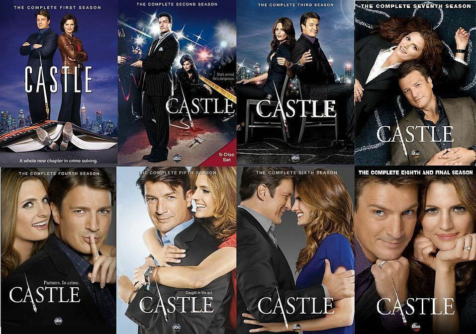 CASTLE the Complete Series Seasons 1-8 DVD Brand New - DVDs & Blu-ray Discs