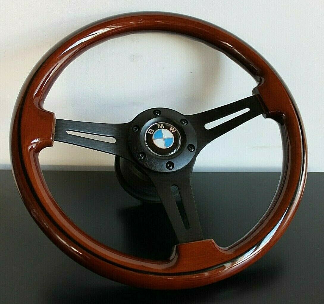 Steering Wheel BMW Wood Steering Wheel E9 E12 E21 E23 E24 2002 TI E28
