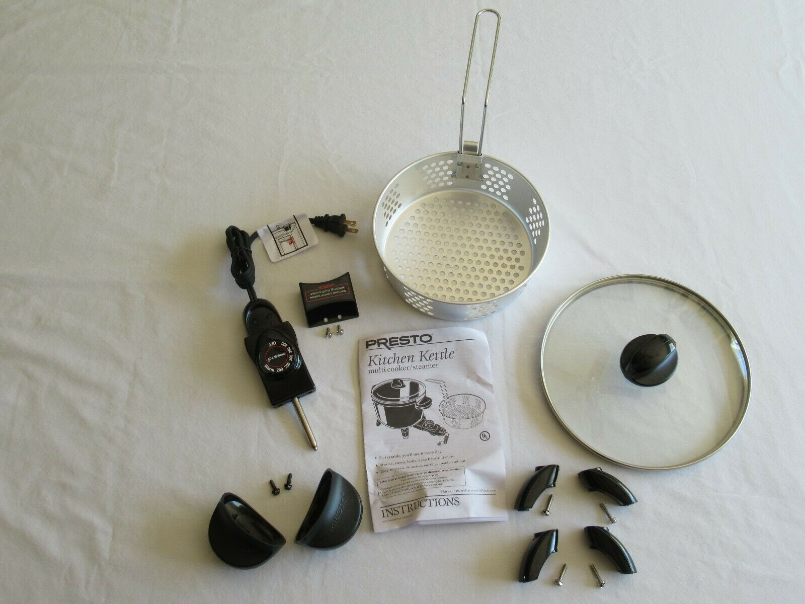 Presto Kitchen Kettle MultiCooker Steamer Manual at Audrey Richmond blog