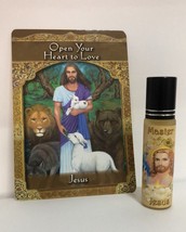 Ascendend Master Jesus oil roll on. For Unconditional Love - $22.22