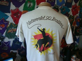 Vintage 90s Networld 1992 Dallas T Shirt L  - $20.29