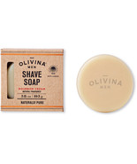 Olivina Men Classic Shave Soap Bourbon Cedar 3.15oz - $15.00