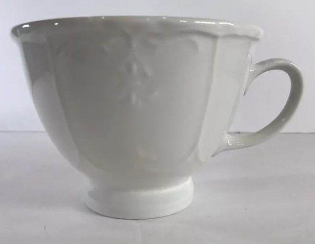 "VERSAILLES" Tabletops Unlimited White Dinnerware Collection (Embossed)