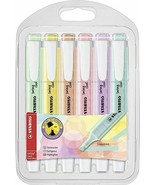 STABILO Swing Cool Highlighter Pen Pastel - Pack of 6 (Assorted Colours)... - $24.71