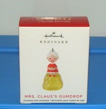 Hallmark Mrs Claus Gumdrop Limited Edition Miniature Ornament Mini NEW 2020 - $19.90