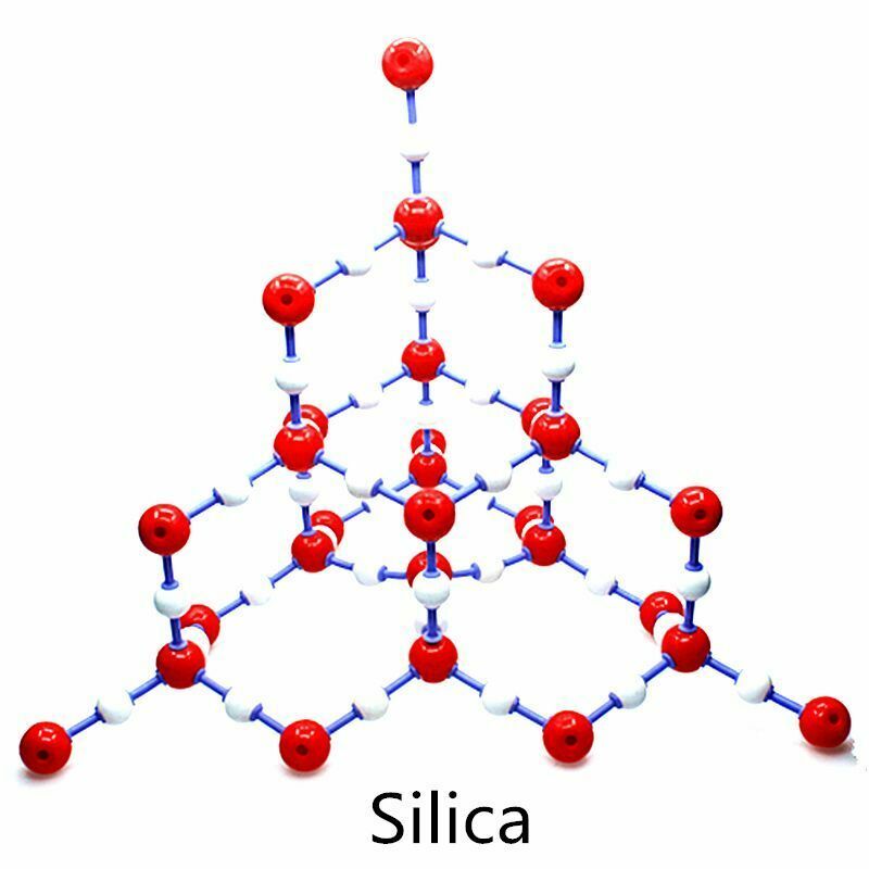 SiO2 Crystal Structure Model 23mm Series Silicon Dioxide Covalent ...